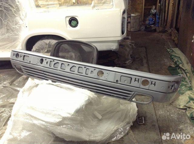 Передний бампер Mercedes Benz W210 e class