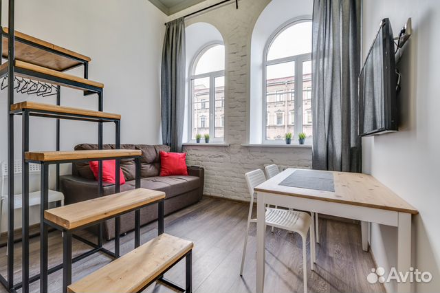 

Квартира-студия, 26 м², 2 кровати