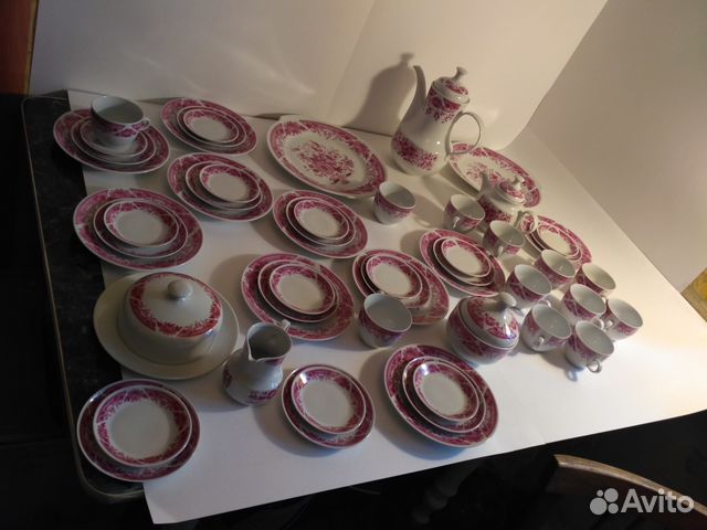 Чайный фарфоровый сервиз гдр Чайный фарфоровый сервиз гдр