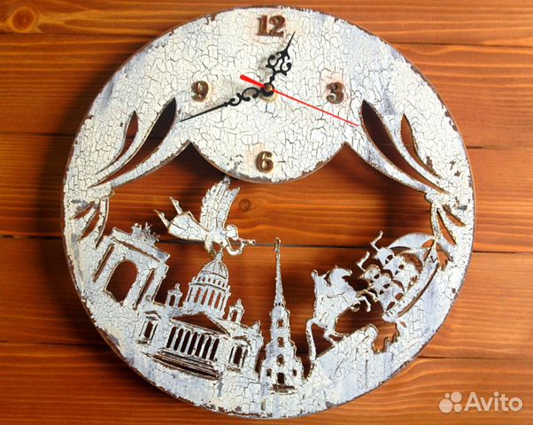 Сувенирные часы Зимний Санкт-Петербург