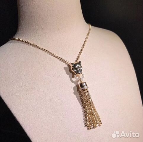 Золотое колье картиер Cartier