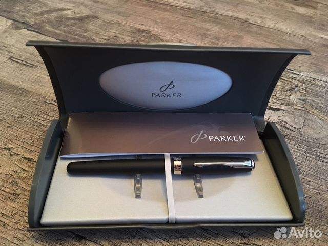 Ручка parker Sonnet Matte Black GT 23K