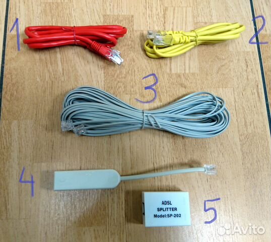 Кабели и сплиттеры для Интернета и телефона Кабели и сплиттеры для Интернета и телефона