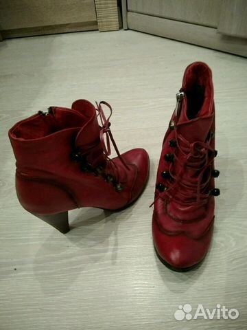 Ботильоны натуральная кожа 38-39 Ботильоны натуральная кожа 38-39