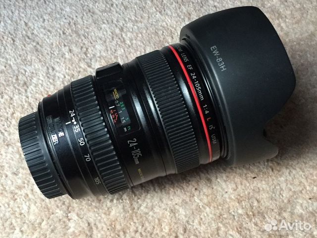 Фото Объектива Canon 24 105