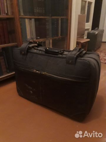 Винтажный советский чемодан