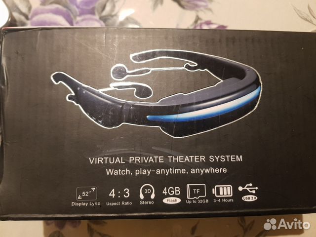 Видео очки virtual private theater system