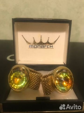 Запонки мужские в прекрасном состоянии винтаж 60е