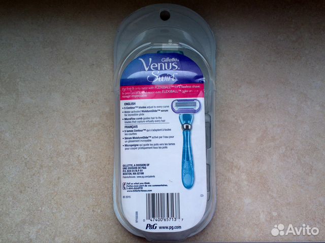 США Набор Gillette Venus Swirl с двумя картриджами