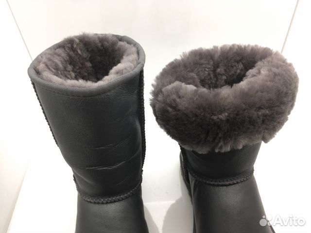 Угги Ugg натуральные графитного цвета новые Угги Ugg натуральные графитного цвета новые