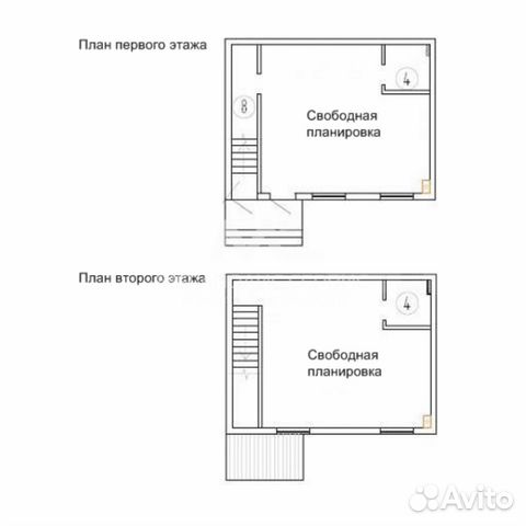 2-к квартира, 87 м², 2/2 эт.