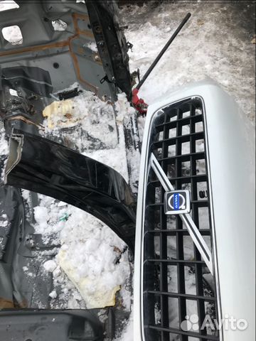 Капот Volvo XC 90 Белый Идеальный Капот Volvo XC 90 Белый Идеальный
