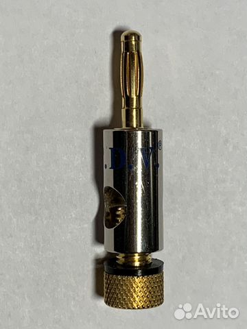 Фирменные «бананы» T.D.V. cable. Made in France. 8 Фирменные «бананы» T.D.V. cable. Made in France. 8