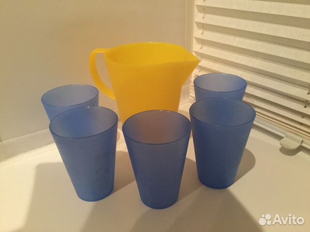 Посуда для детей из IKEA, кувшин и стаканы