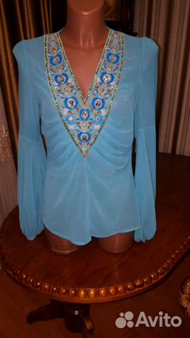 Нарядная кофта блузка фирмы Gizia Нарядная кофта блузка фирмы Gizia