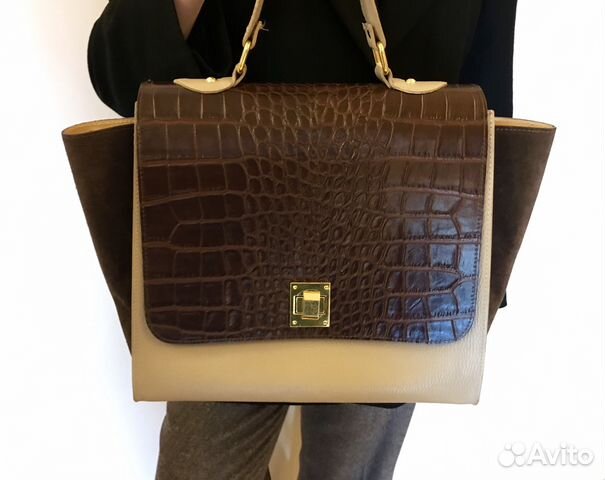 Кожаная сумка NO name