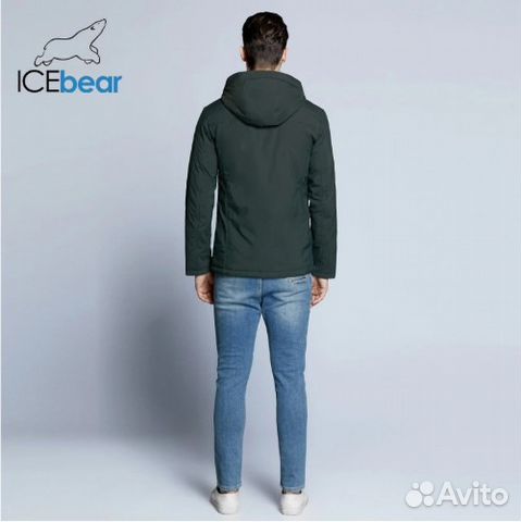 Фирменная демисезонная мужская куртка ICEbear