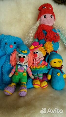 Игрушки вязаные