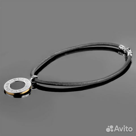 Золотая подвеска Bvlgari из коллекции Tonda