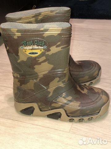 28-29 Demar резиновые сапоги хаки Демар милитари