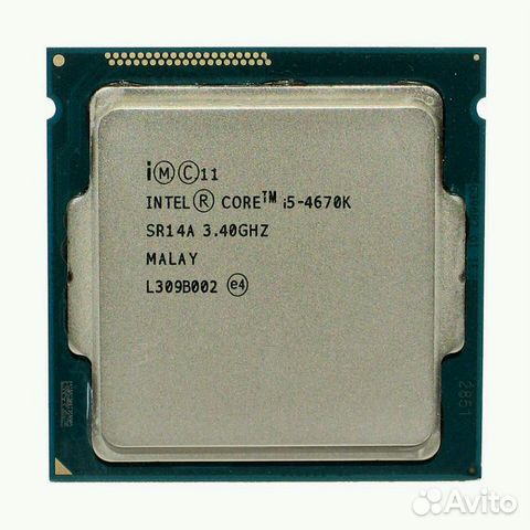 Продам i5 4670 k
