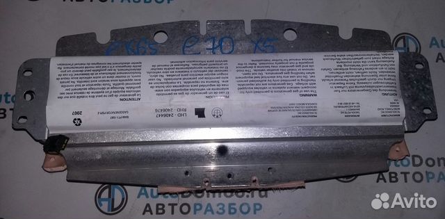 Подушка безопасности в торпеду BMW x5 e70 x6 e71 Подушка безопасности в торпеду BMW x5 e70 x6 e71