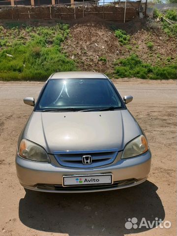 Honda Civic 1.7 AT, 2003, 120 000 км