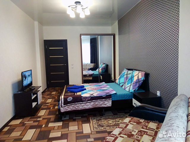

1-к. квартира, 41 м², 2 кровати