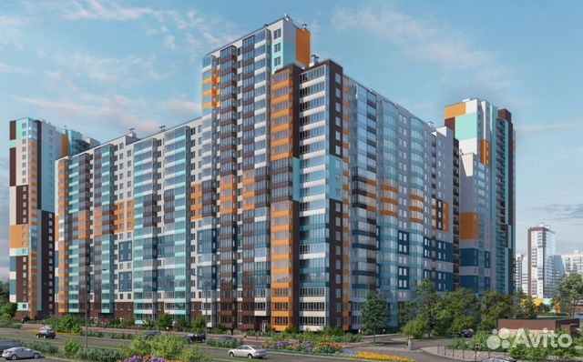 1-к квартира, 35.6 м², 7/24 эт. 1-к квартира, 35.6 м², 7/24 эт.