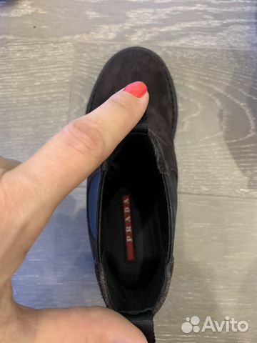 Новые полуботиночки prada(оригинал) -28 р.(18.7 см Новые полуботиночки prada(оригинал) -28 р.(18.7 см