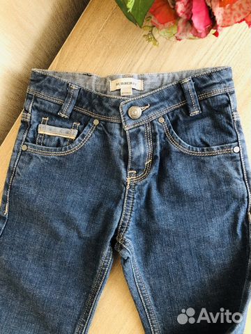 Джинсы Burberry, рост 114 Джинсы Burberry, рост 114