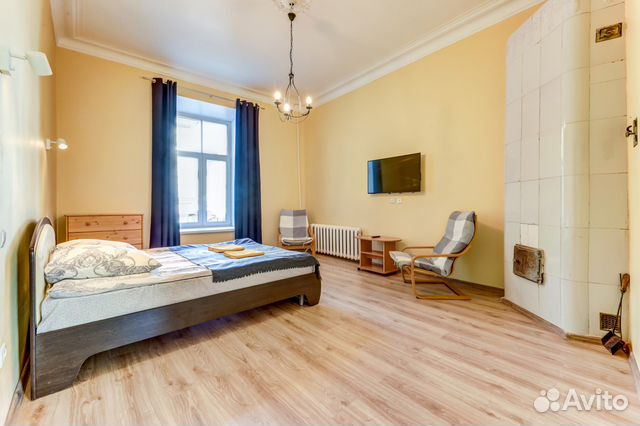 

1-к. квартира, 43 м², 2 кровати