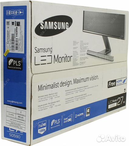 Монитор SAMSUNG SD590-27дюймов- 68,6 см