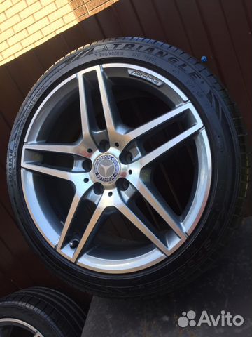 Колеса AMG (оригинал) на Mercedes-benz в сборе