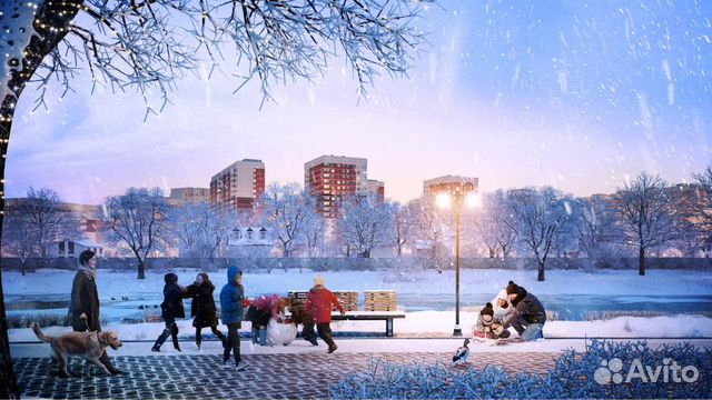 1-к квартира, 31.8 м², 12/17 эт.
