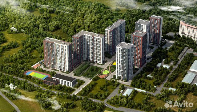 3-к квартира, 56 м², 4/19 эт.