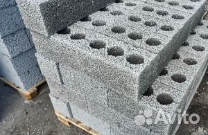 Блок керамзитобетонный круглые пустоты Блок керамзитобетонный круглые пустоты