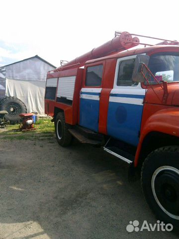 ЗИЛ 130 пожарная машина