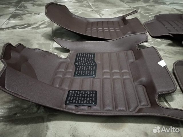 3D коврики в салон из экокожи 3D Pure EVA
