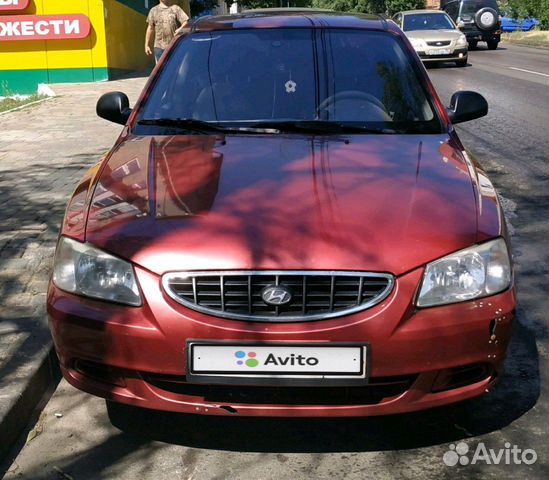 Hyundai Accent 1.5 AT, 2004, 195 000 км