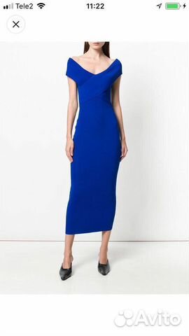 Платье цвета электрик London Платье цвета электрик London