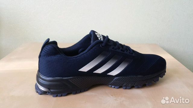 Кроссовки Adidas Marathon Springblade, синие,41/46 Кроссовки Adidas Marathon Springblade, синие,41/46