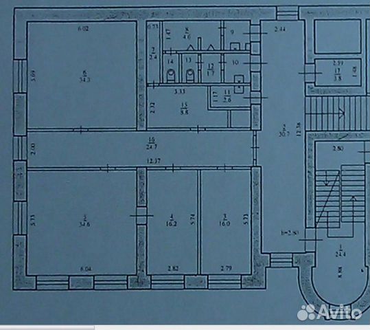 Офисное помещение, 189.2 м²