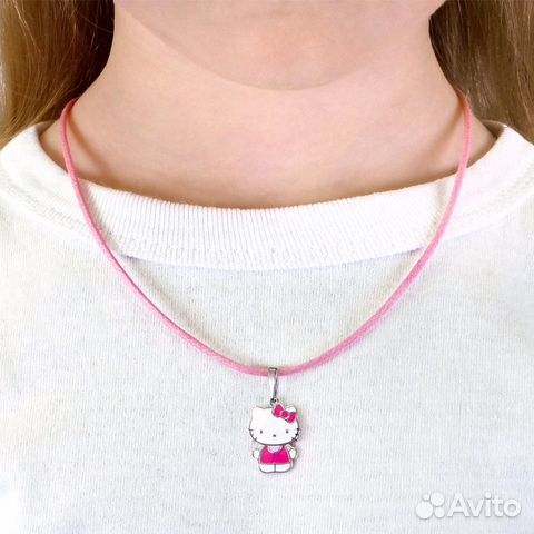Hello kitty серебряные украшения