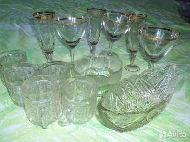 Посуда из стекла СССР Посуда из стекла СССР