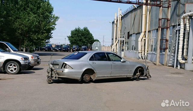 Mercedes-Benz S-класс 4.3 AT, 2003, битый, 135 000 км