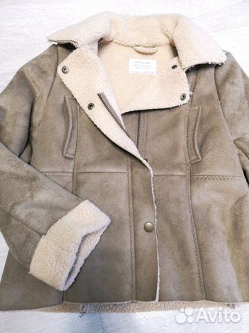 Дубленка zara Girls Дубленка zara Girls