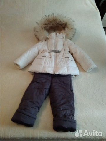 Зимний комбинезон для девочки от 2-4 лет
