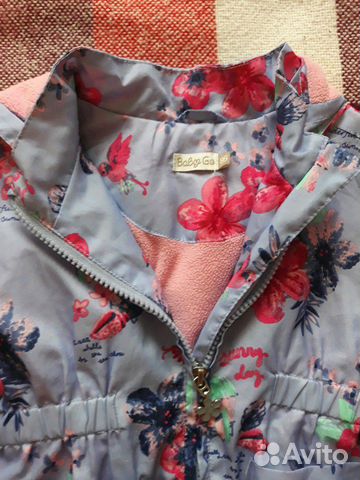 Куртка - ветровка на флисе, осенняя Куртка - ветровка на флисе, осенняя