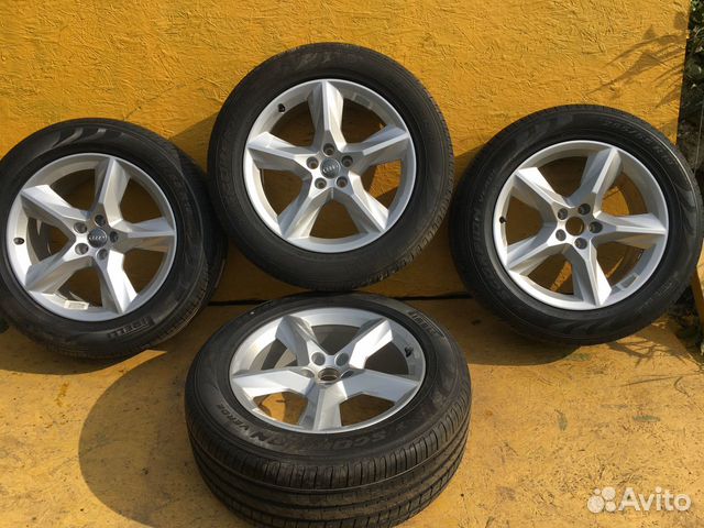 Новые оригинальные колеса на Audi Q7 4M New R19 Новые оригинальные колеса на Audi Q7 4M New R19